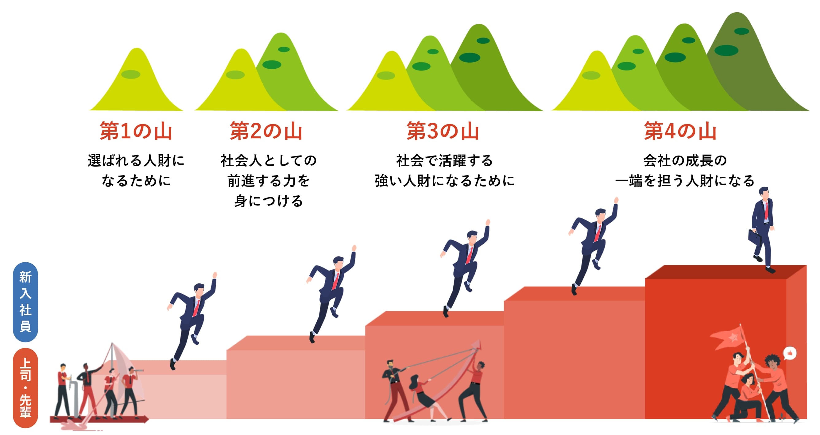 研修カリキュラムの概要を示す画像